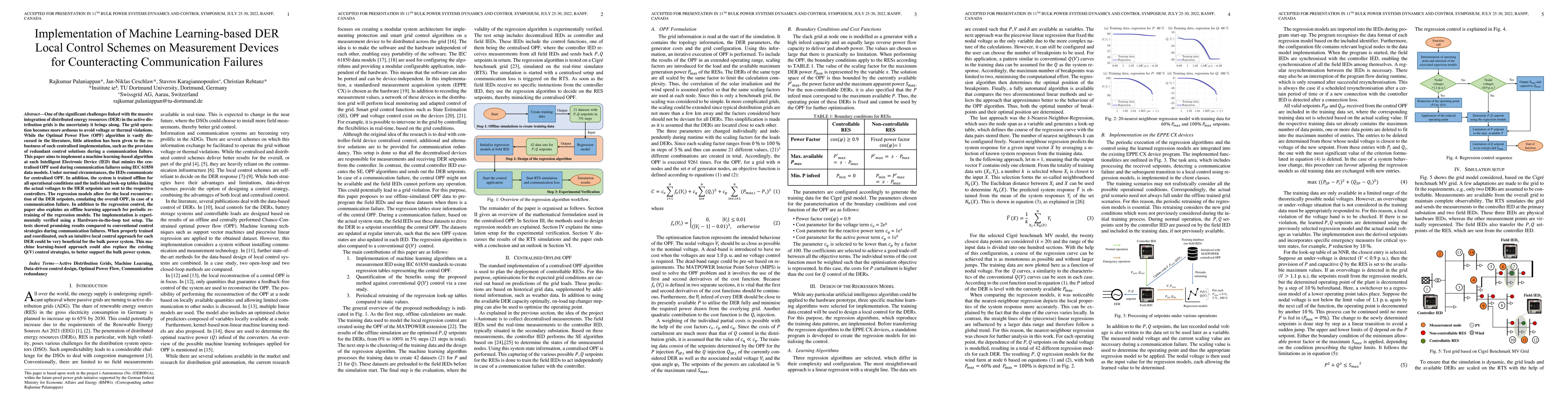 Thumbnail for Implementation of Machine Learning-based DER Local Control Schemes on
  Measurement Devices for Counteracting Communication Failures