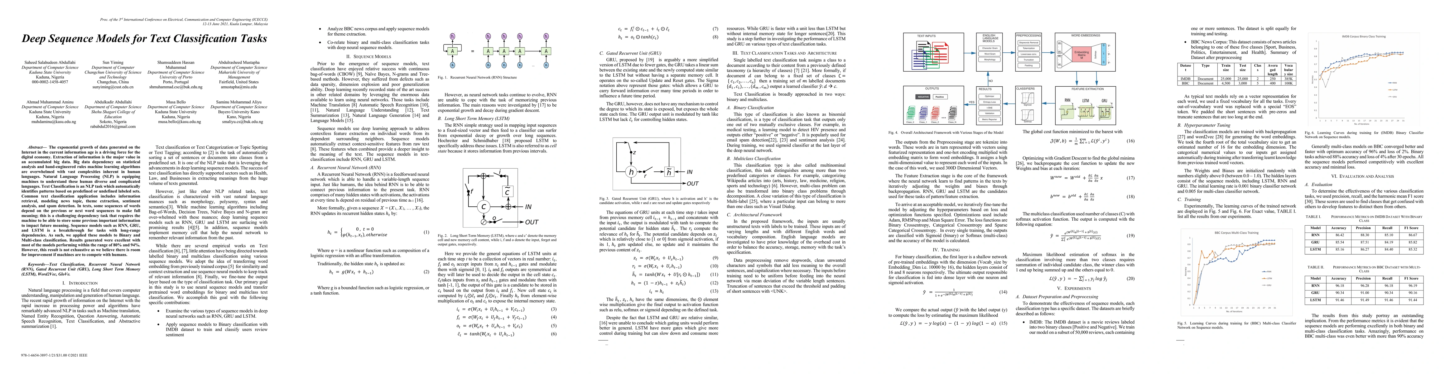 Thumbnail for Deep Sequence Models for Text Classification Tasks