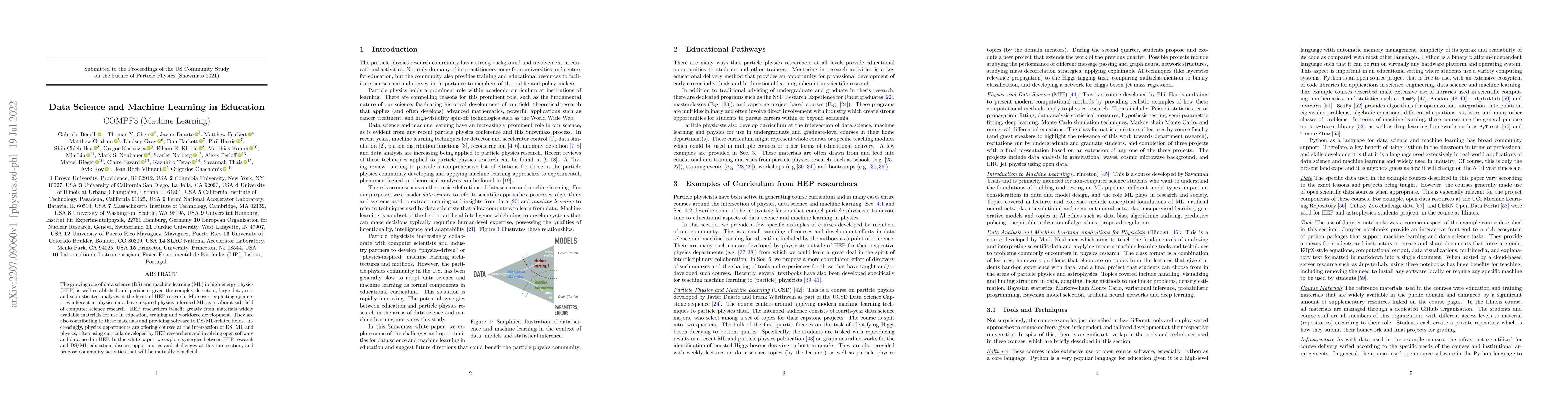Thumbnail for Data Science and Machine Learning in Education
