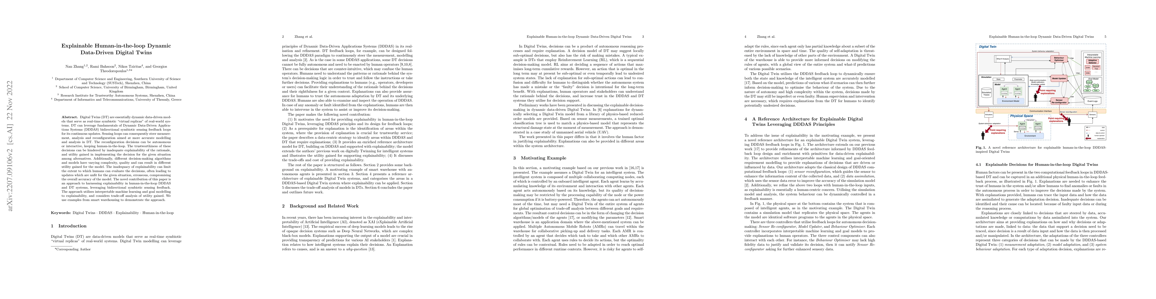 Thumbnail for Explainable Human-in-the-loop Dynamic Data-Driven Digital Twins