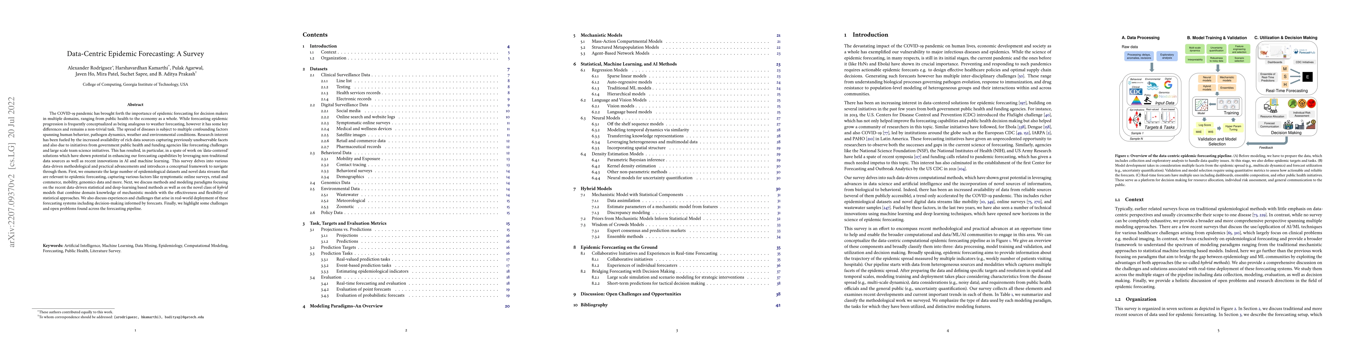 Thumbnail for Data-Centric Epidemic Forecasting: A Survey