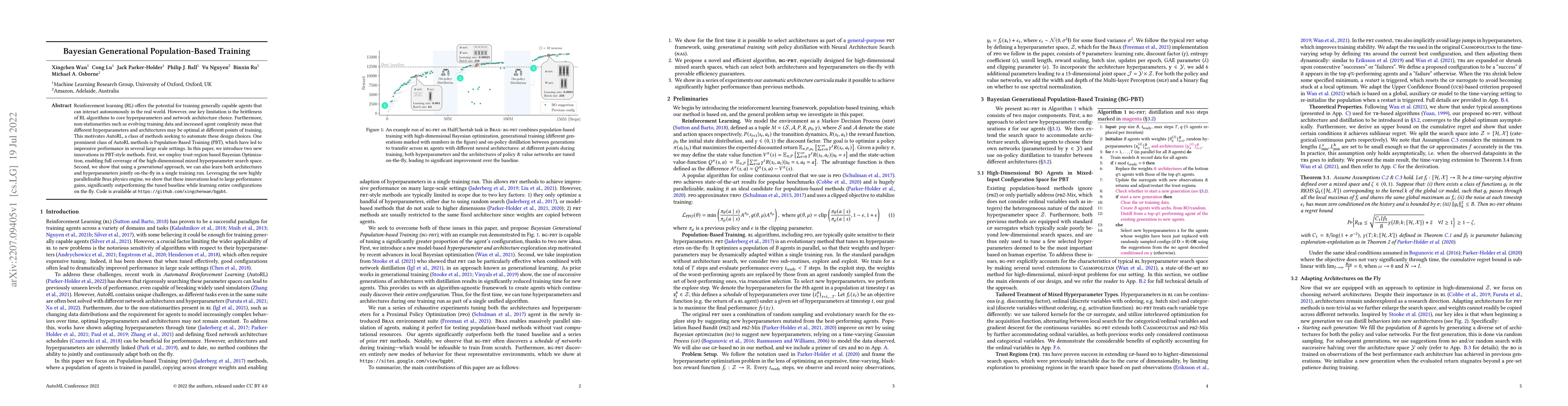 Thumbnail for Bayesian Generational Population-Based Training