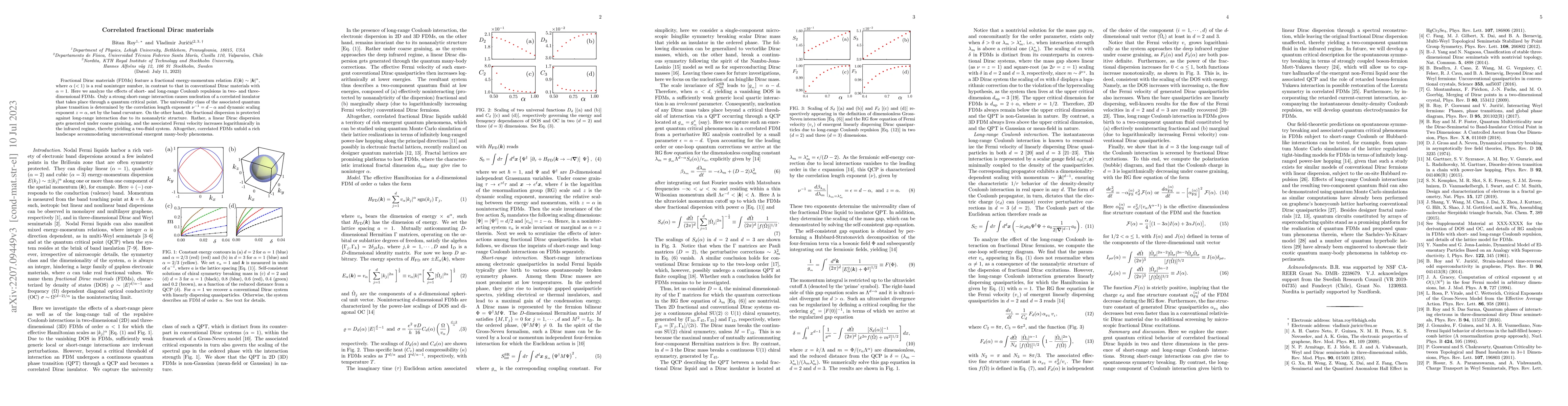 Thumbnail for Correlated Fractional Dirac Materials