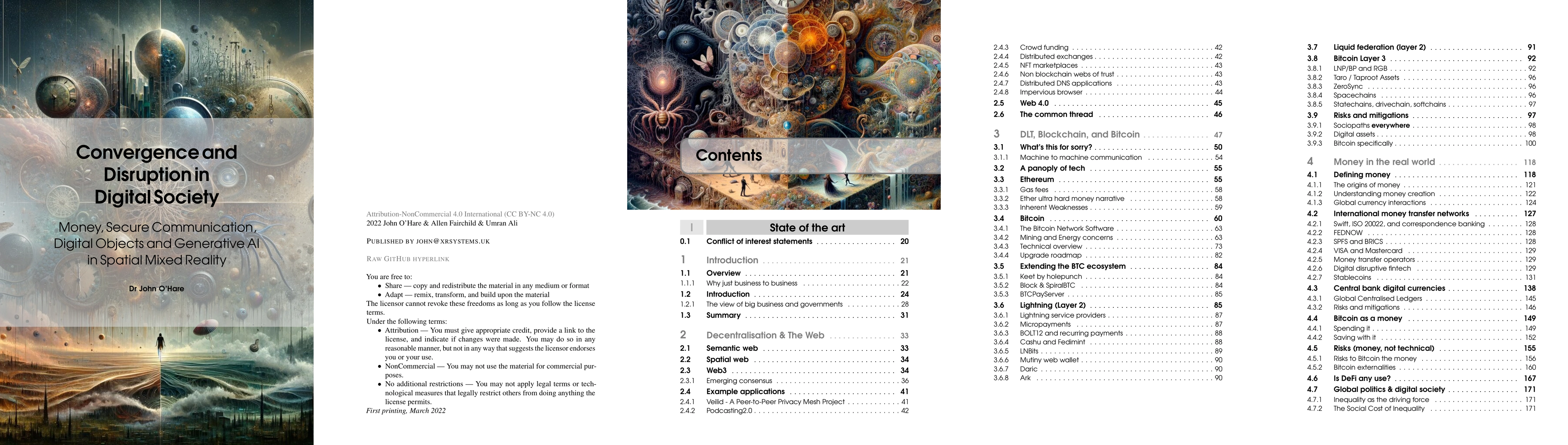Thumbnail for Convergence and Disruption in Digital Society -- Money, Secure
  Communication, Digital Objects and Generative AI in Spatial Mixed Reality
