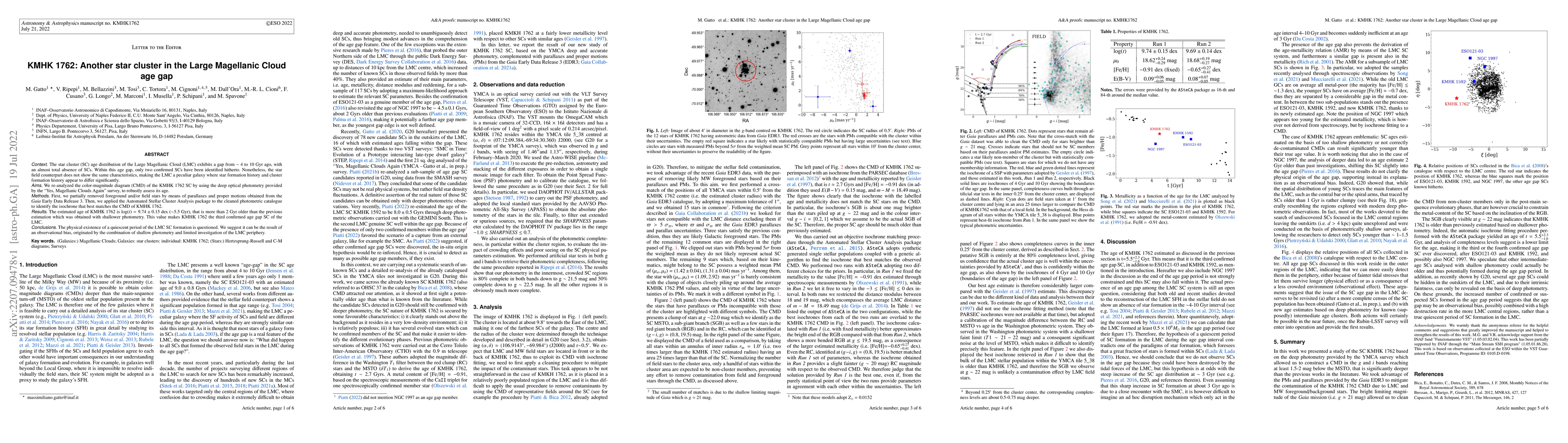 Thumbnail for KMHK 1762: Another star cluster in the Large Magellanic Cloud age gap