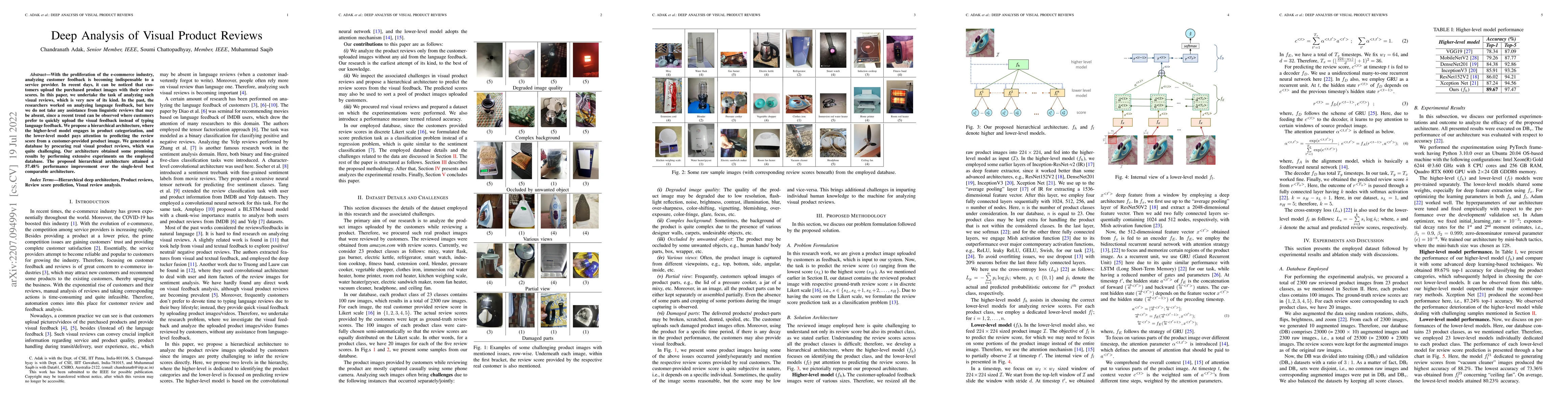Thumbnail for Deep Analysis of Visual Product Reviews