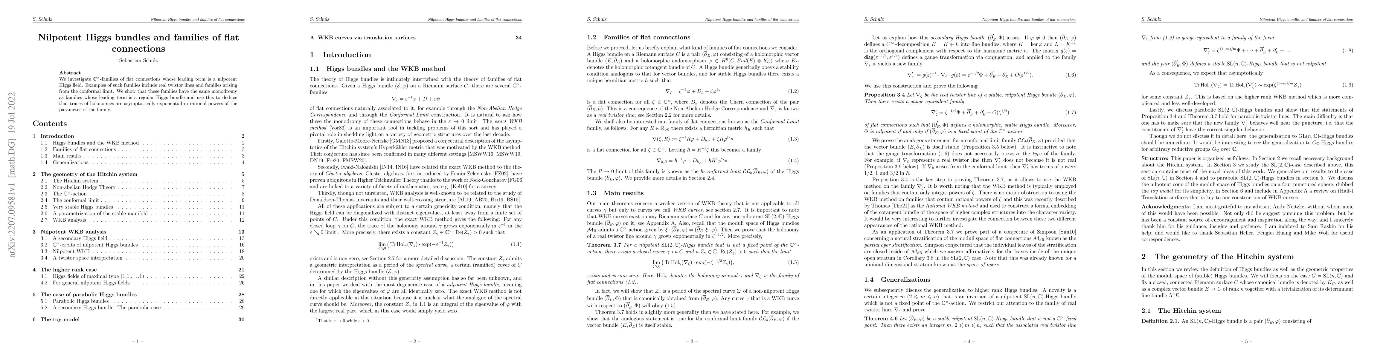 Thumbnail for Nilpotent Higgs bundles and families of flat connections