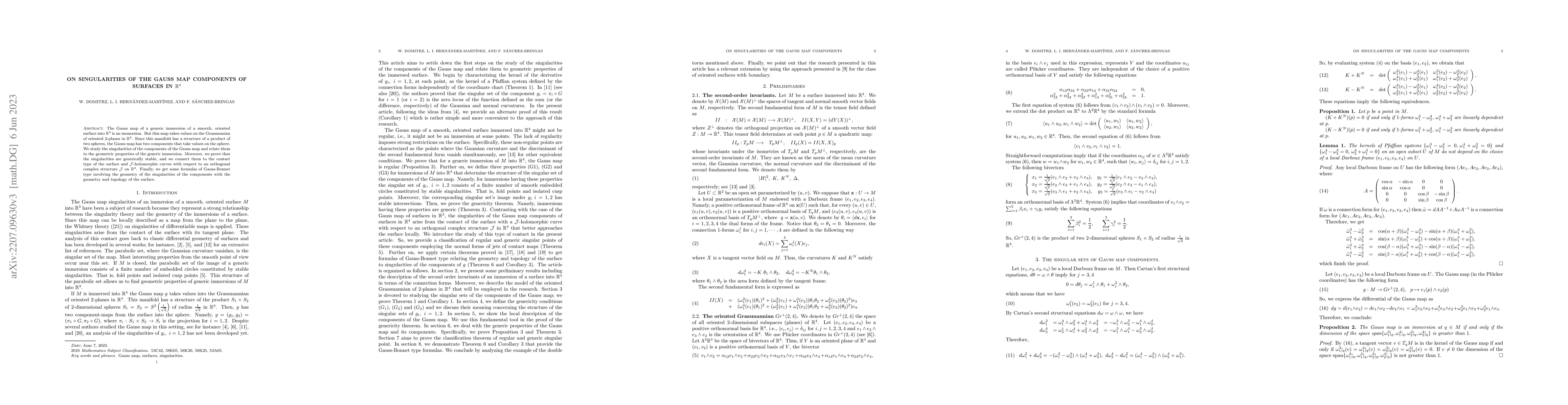 Thumbnail for On singularities of the Gauss map components of surfaces in ${\mathbb
  R}^4$