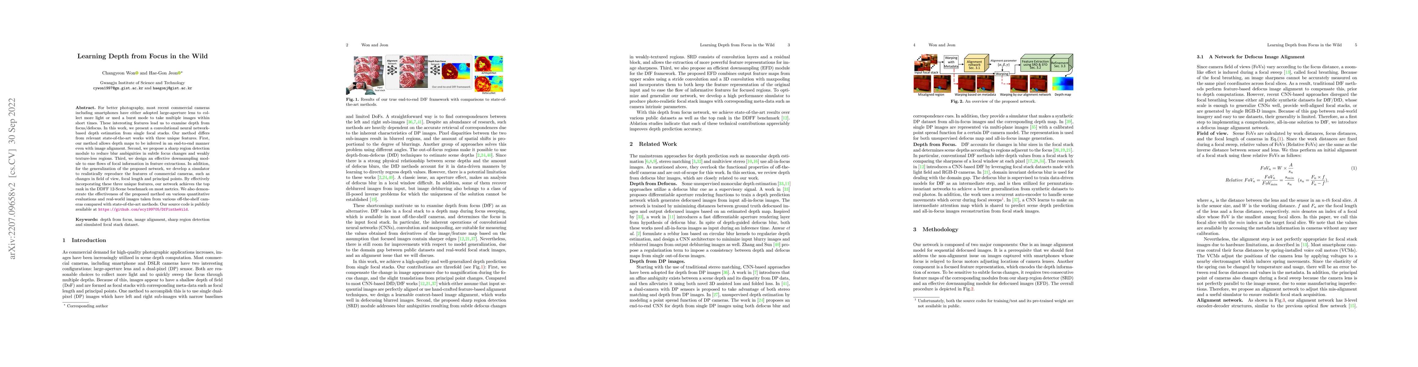 Thumbnail for Learning Depth from Focus in the Wild