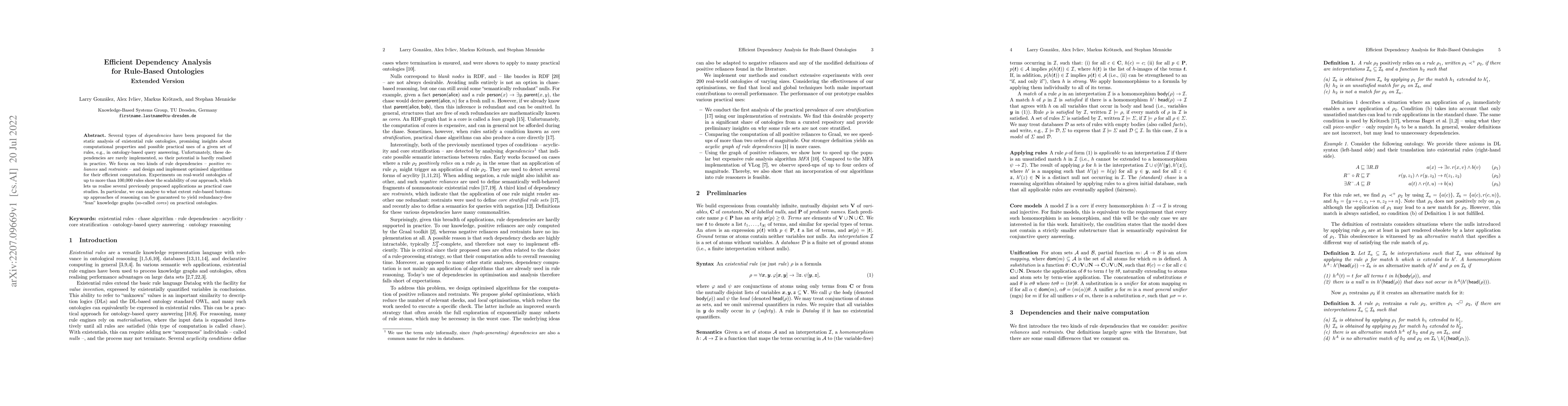Thumbnail for Efficient Dependency Analysis for Rule-Based Ontologies