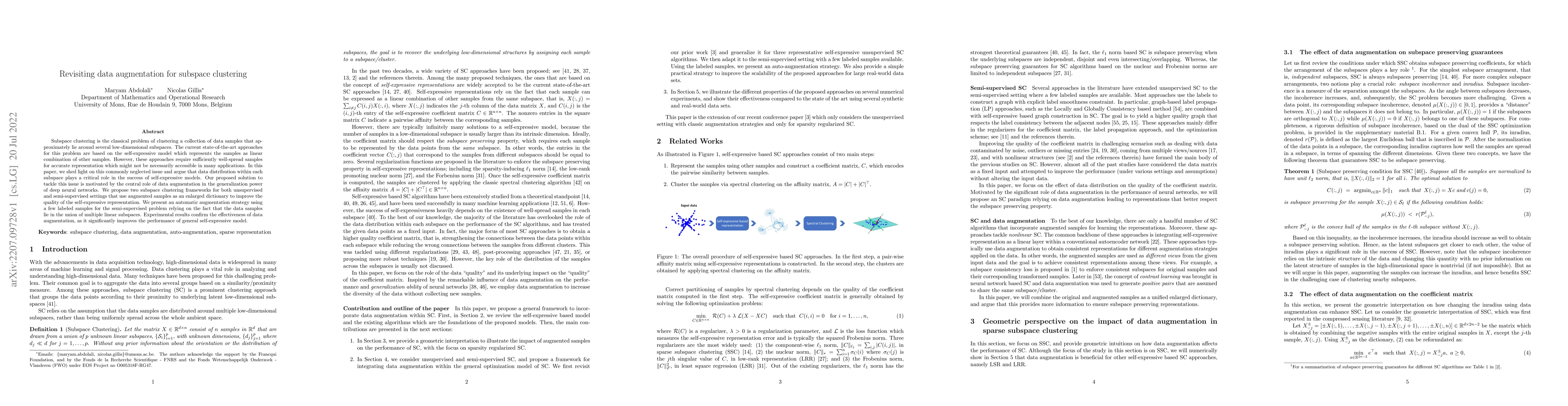 Thumbnail for Revisiting data augmentation for subspace clustering