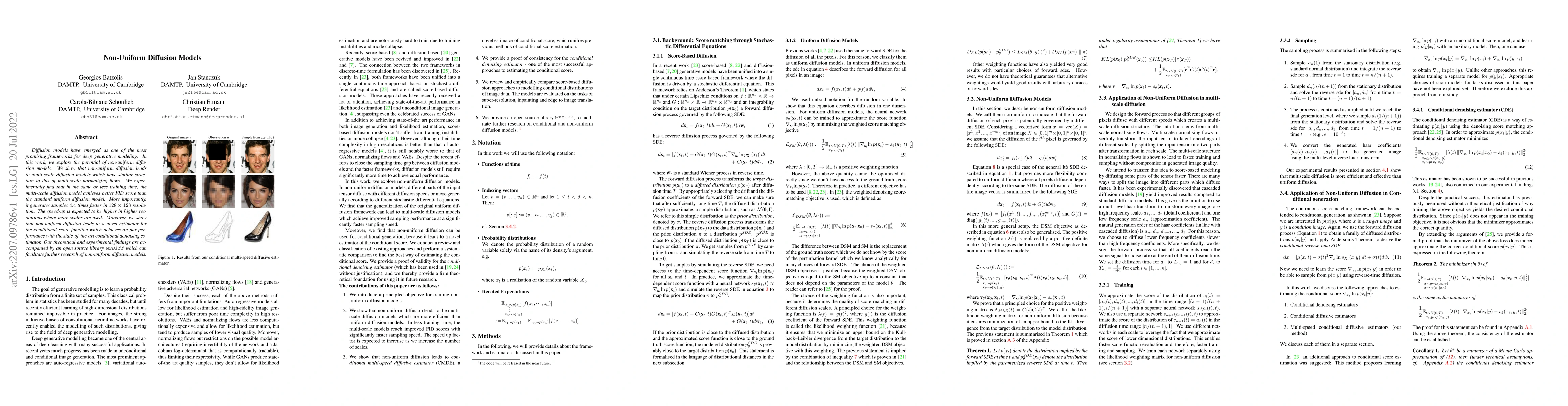 Thumbnail for Non-Uniform Diffusion Models