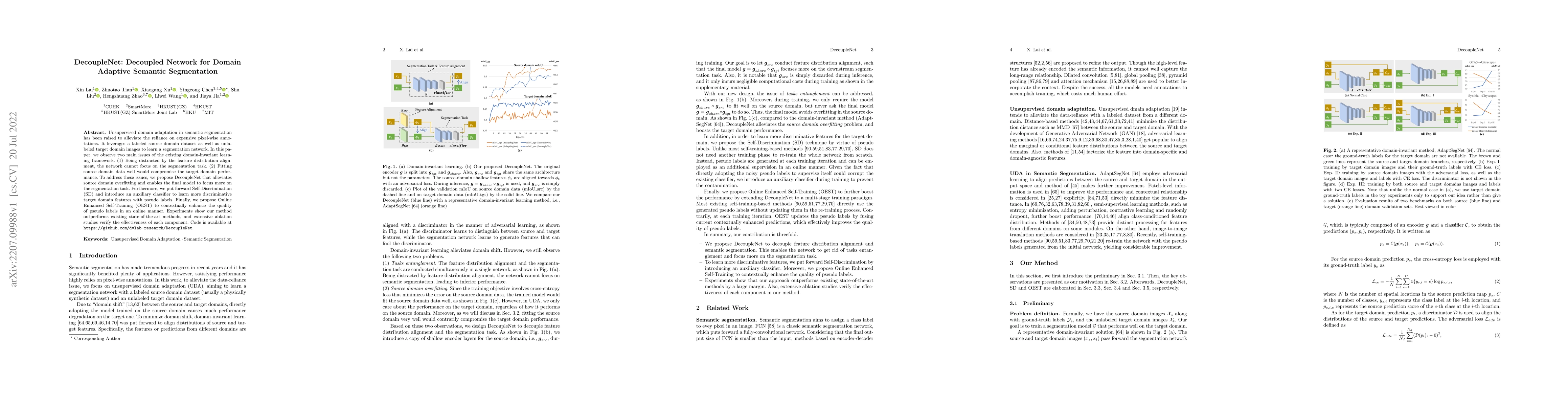 Thumbnail for DecoupleNet: Decoupled Network for Domain Adaptive Semantic Segmentation