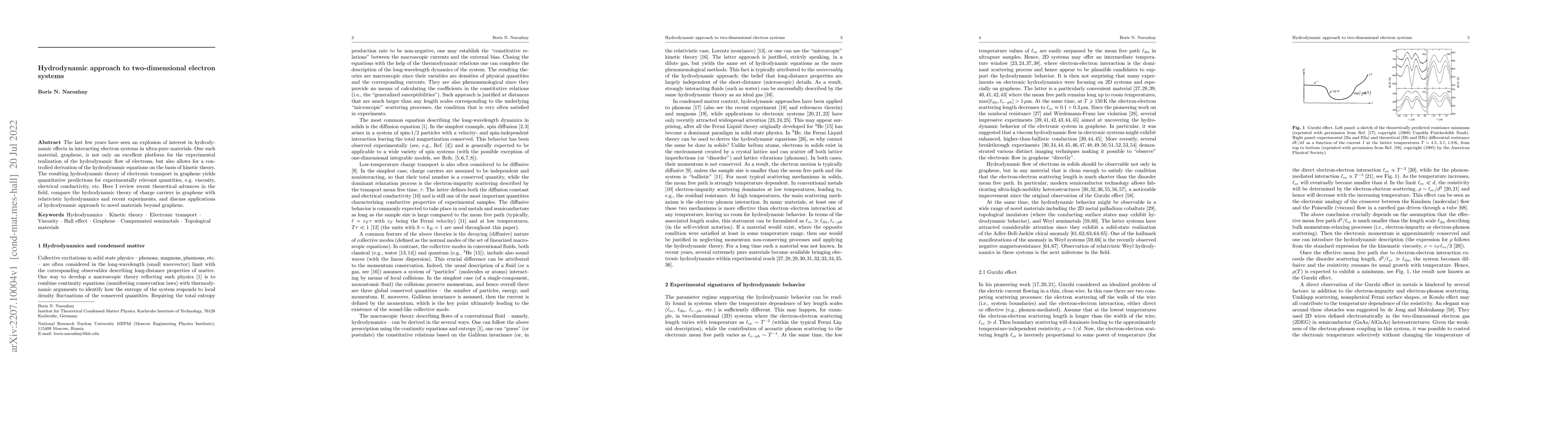 Thumbnail for Hydrodynamic approach to two-dimensional electron systems