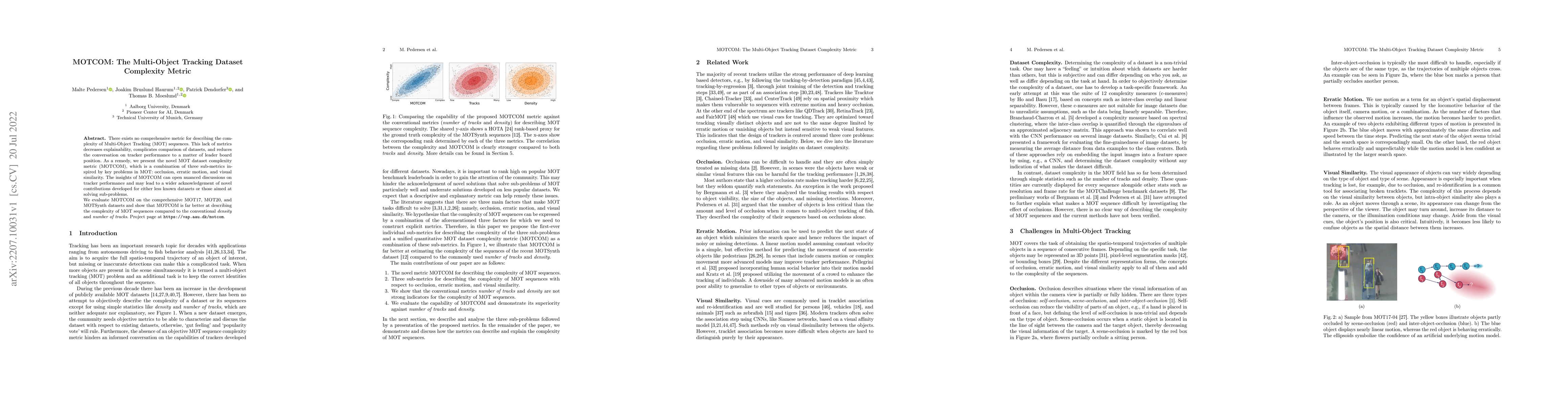 Thumbnail for MOTCOM: The Multi-Object Tracking Dataset Complexity Metric