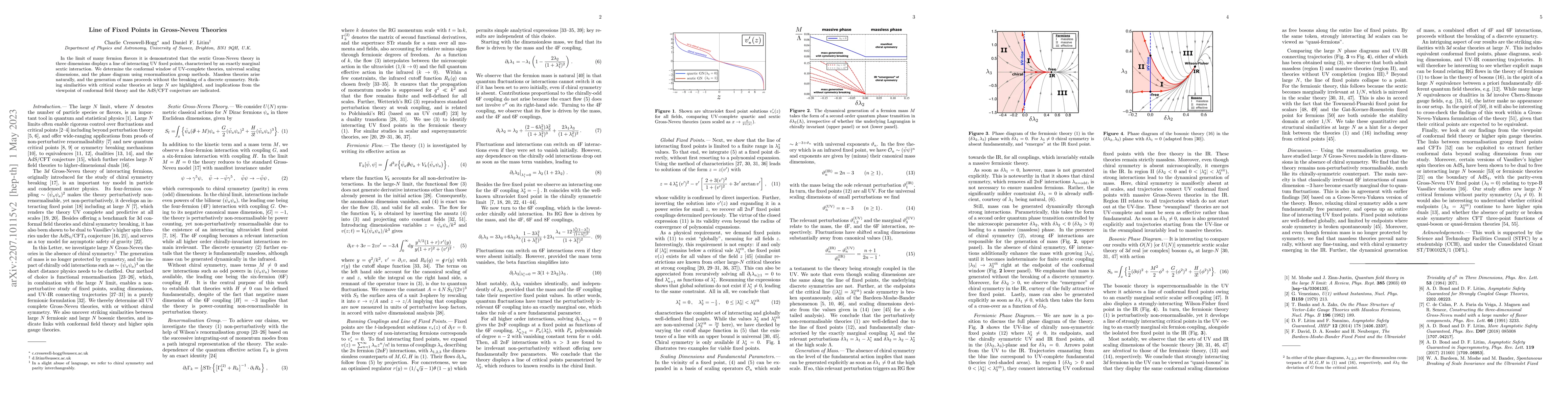 Thumbnail for Line of Fixed Points in Gross-Neveu Theories