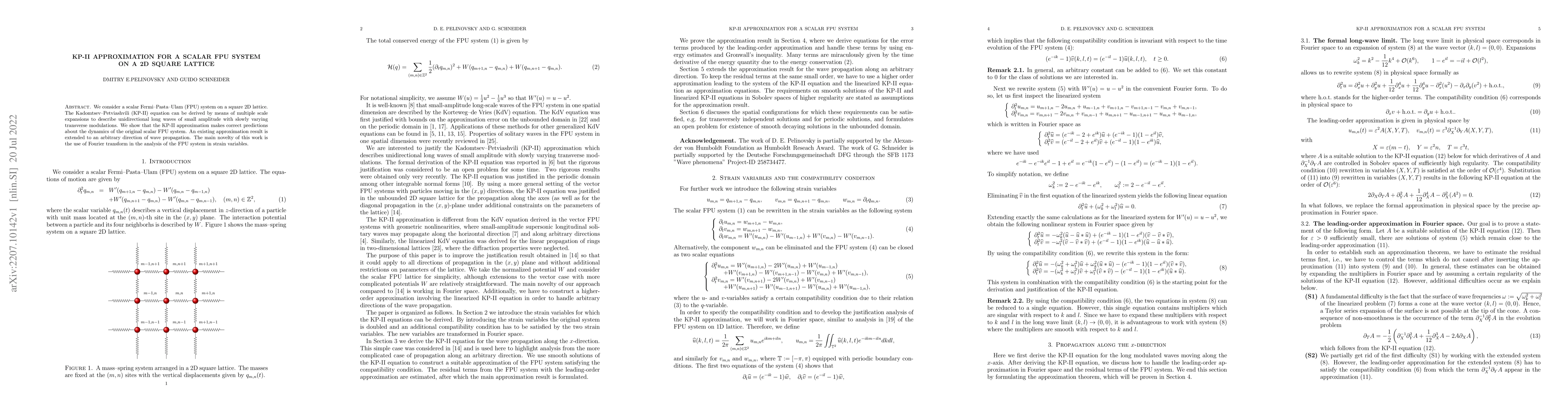 Thumbnail for KP-II approximation for a scalar FPU system on a 2D square lattice