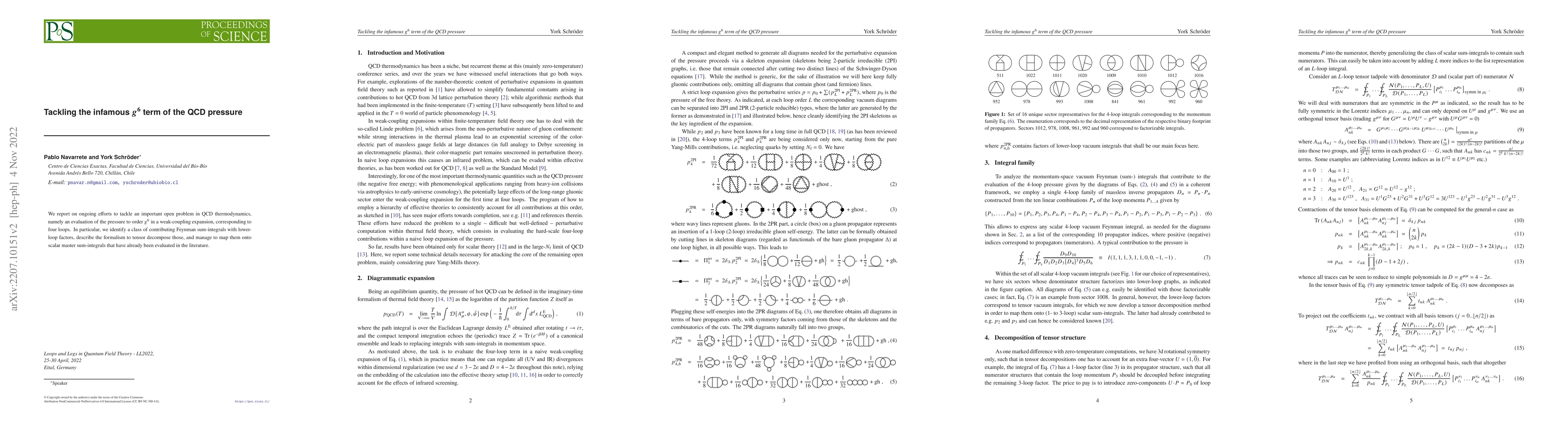 Thumbnail for Tackling the infamous $g^6$ term of the QCD pressure