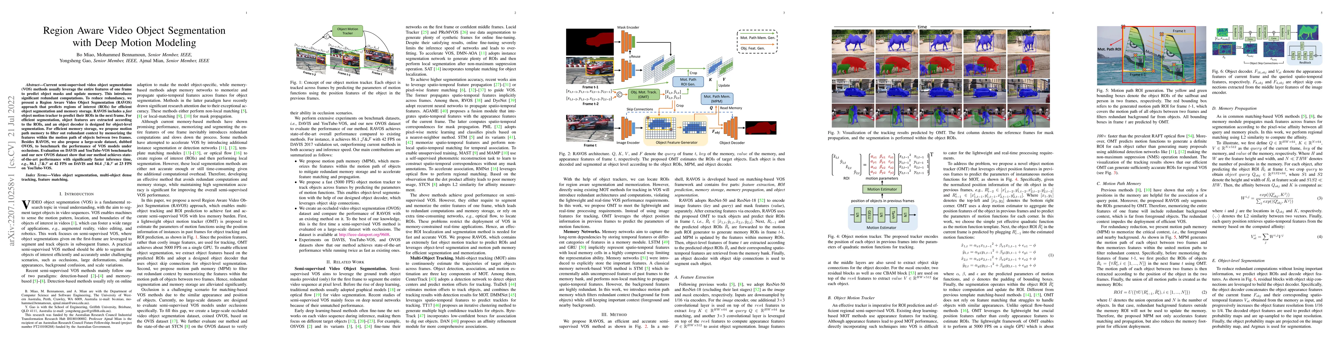 Thumbnail for Region Aware Video Object Segmentation with Deep Motion Modeling