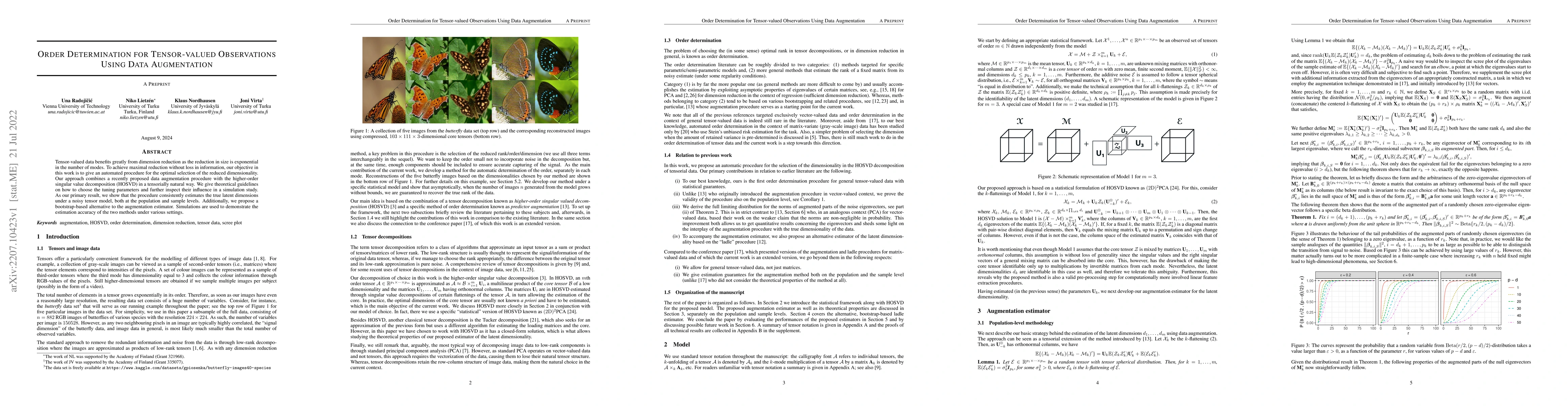 Thumbnail for Order Determination for Tensor-valued Observations Using Data
  Augmentation