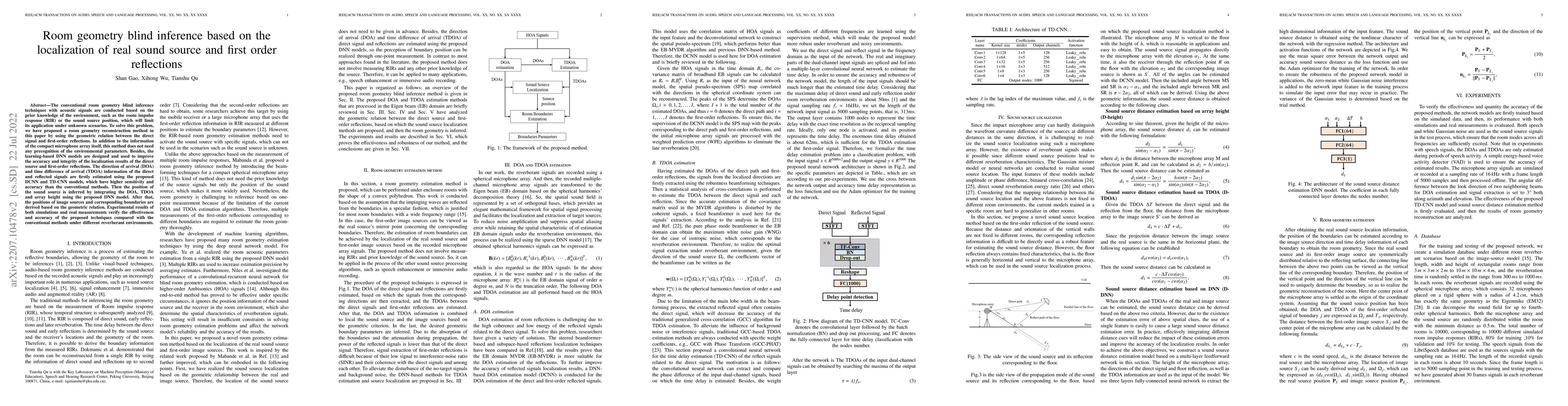Thumbnail for Room geometry blind inference based on the localization of real sound
  source and first order reflections