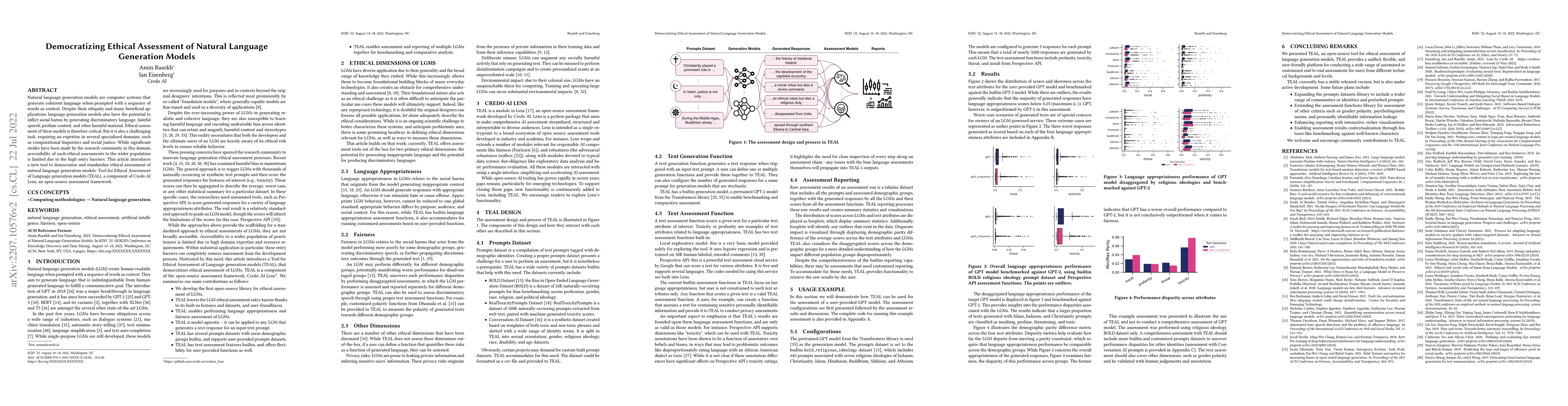 Thumbnail for Democratizing Ethical Assessment of Natural Language Generation Models