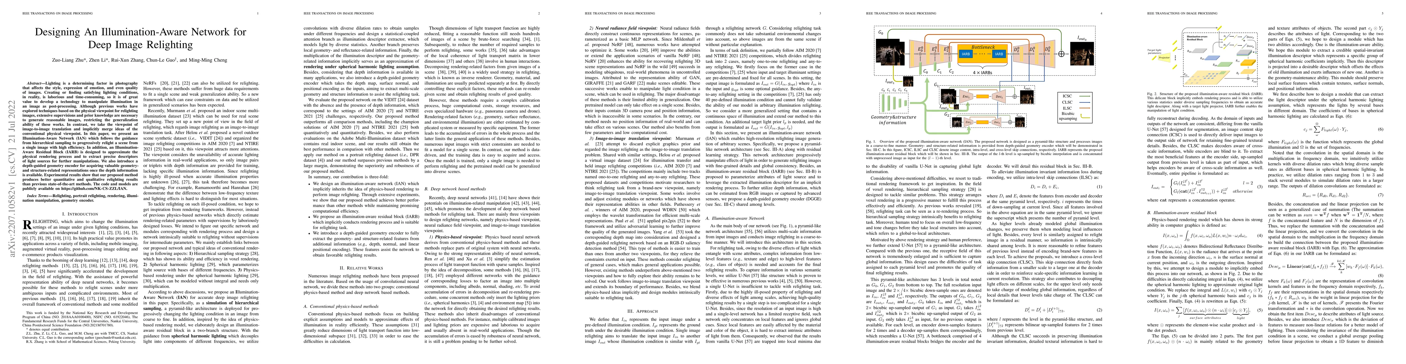Thumbnail for Designing An Illumination-Aware Network for Deep Image Relighting