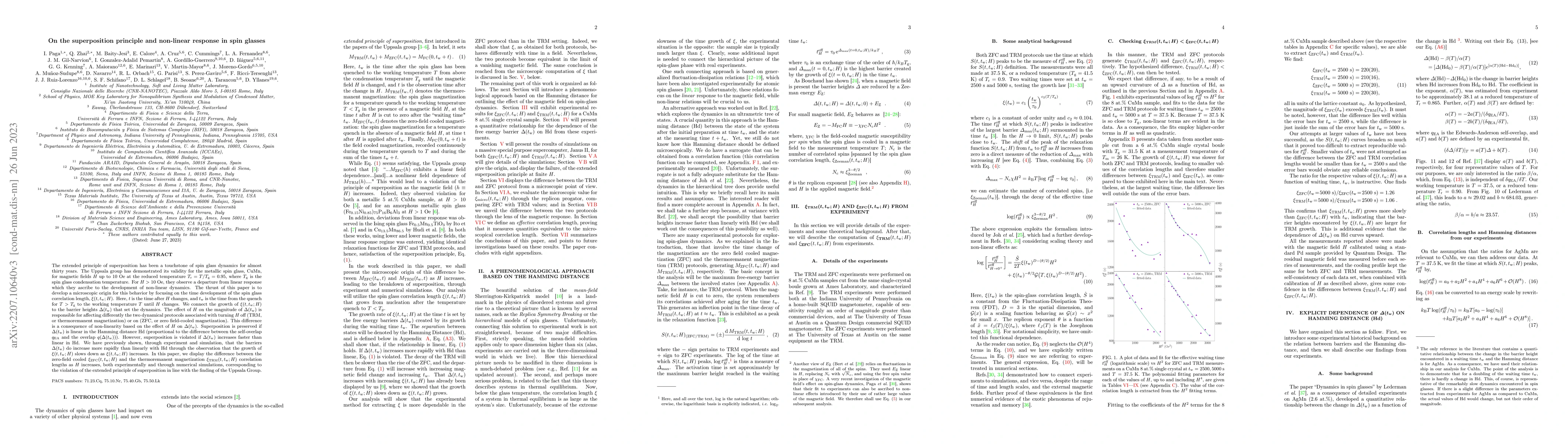 Thumbnail for On the superposition principle and non-linear response in spin glasses