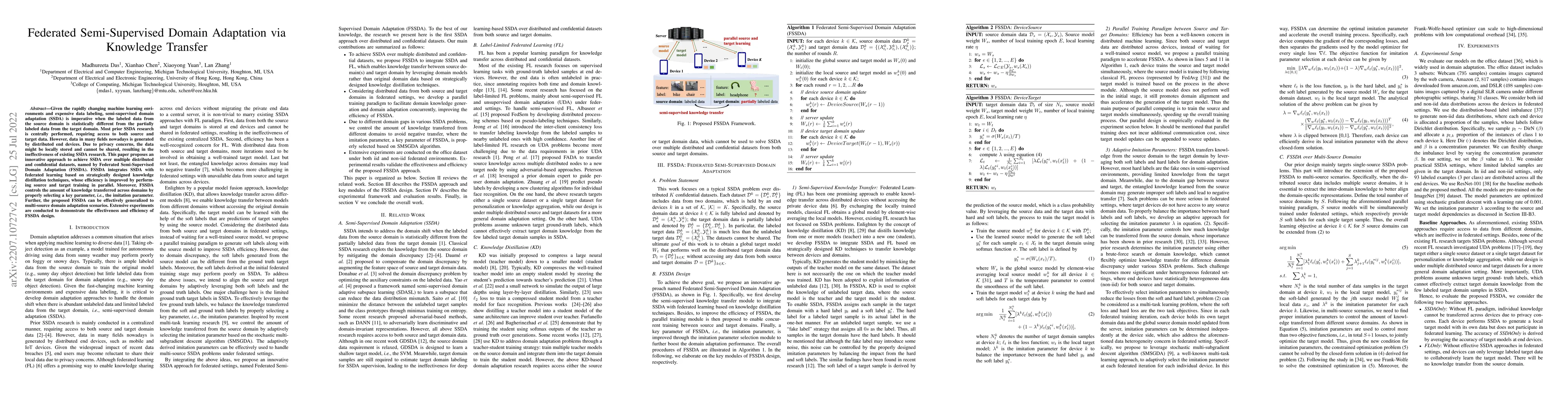 Thumbnail for Federated Semi-Supervised Domain Adaptation via Knowledge Transfer