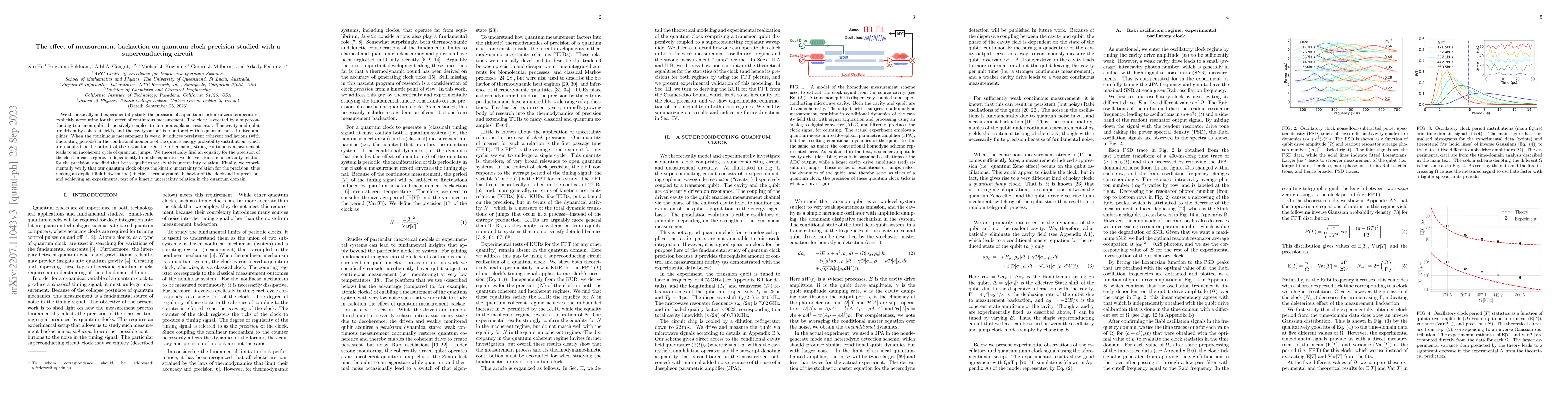 Thumbnail for Effect of Measurement Backaction on Quantum Clock Precision Studied with
  a Superconducting Circuit