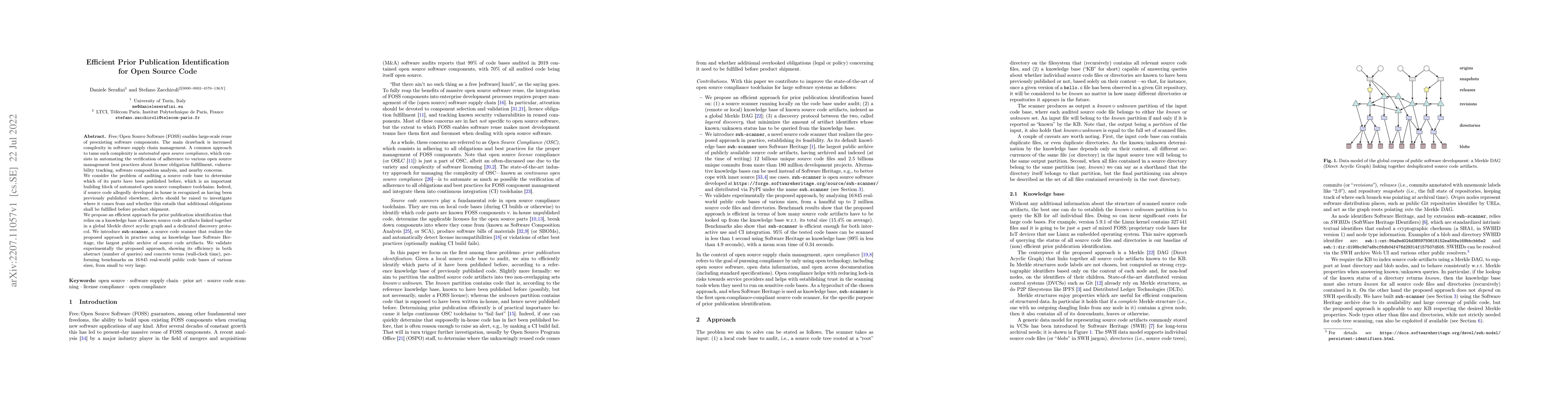 Thumbnail for Efficient Prior Publication Identification for Open Source Code
