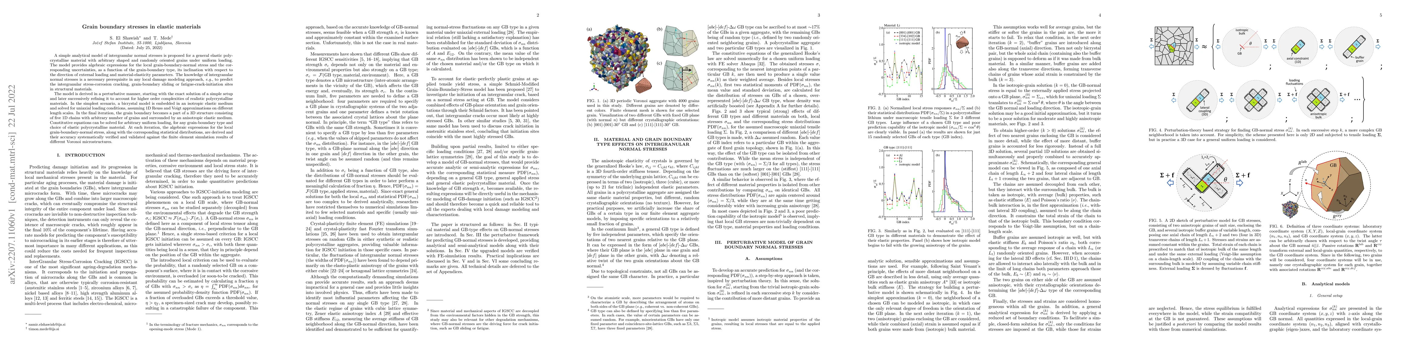 Thumbnail for Grain boundary stresses in elastic materials