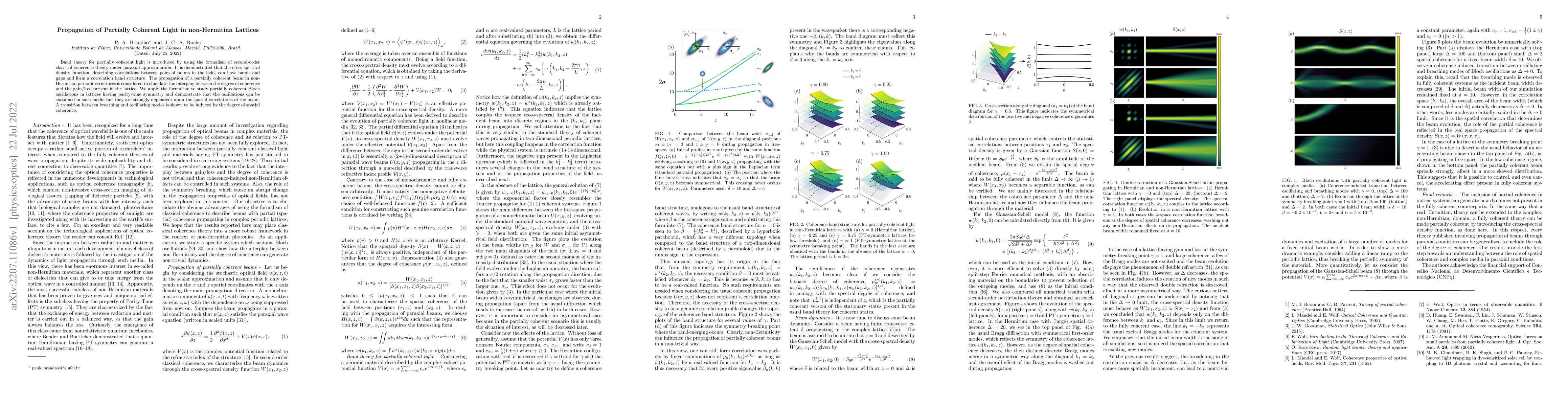 Thumbnail for Propagation of Partially Coherent Light in non-Hermitian Lattices