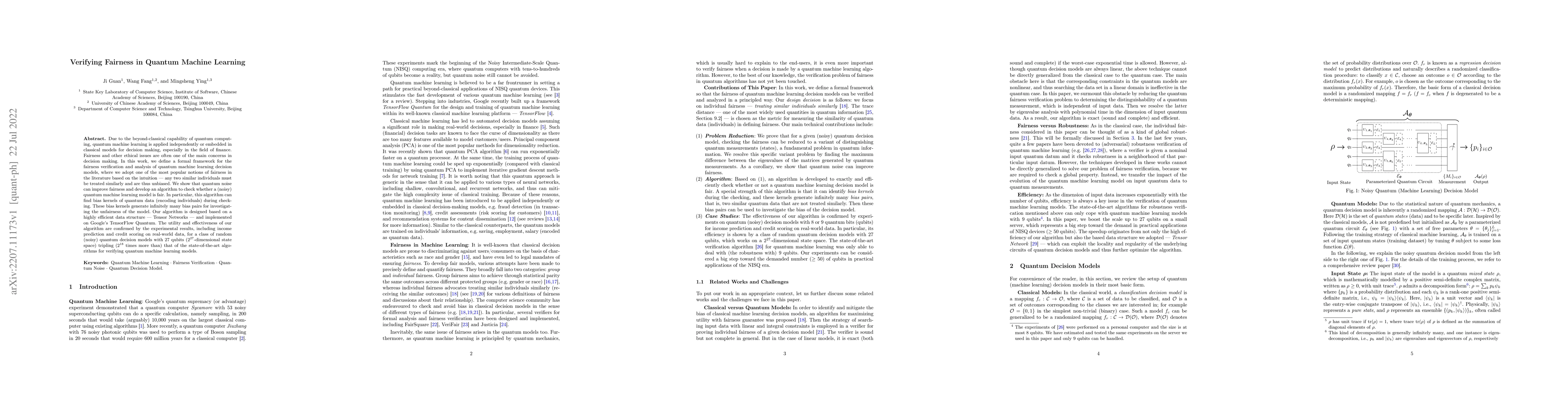 Thumbnail for Verifying Fairness in Quantum Machine Learning