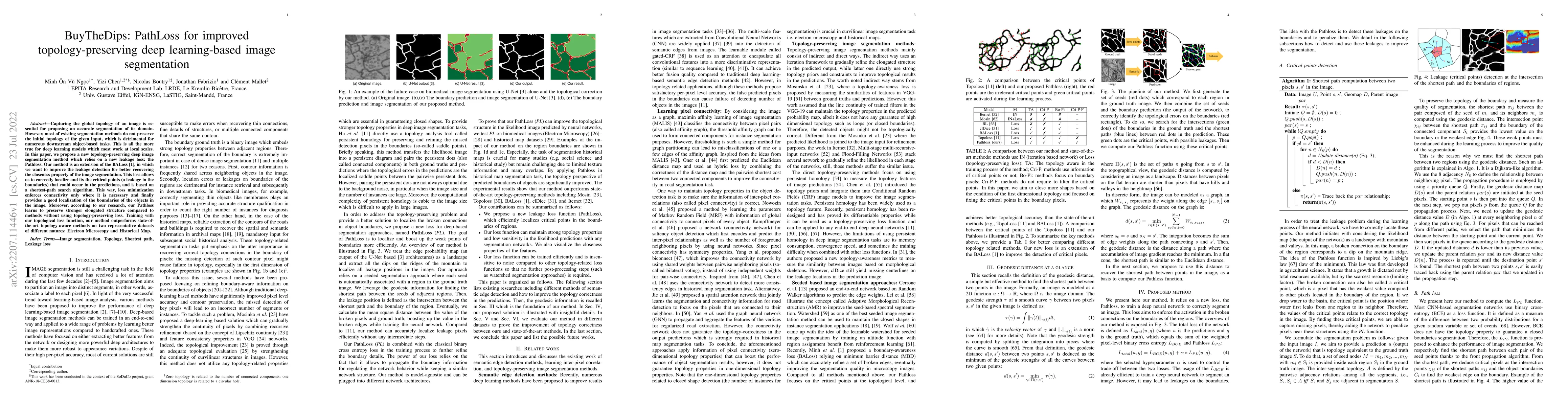 Thumbnail for BuyTheDips: PathLoss for improved topology-preserving deep
  learning-based image segmentation