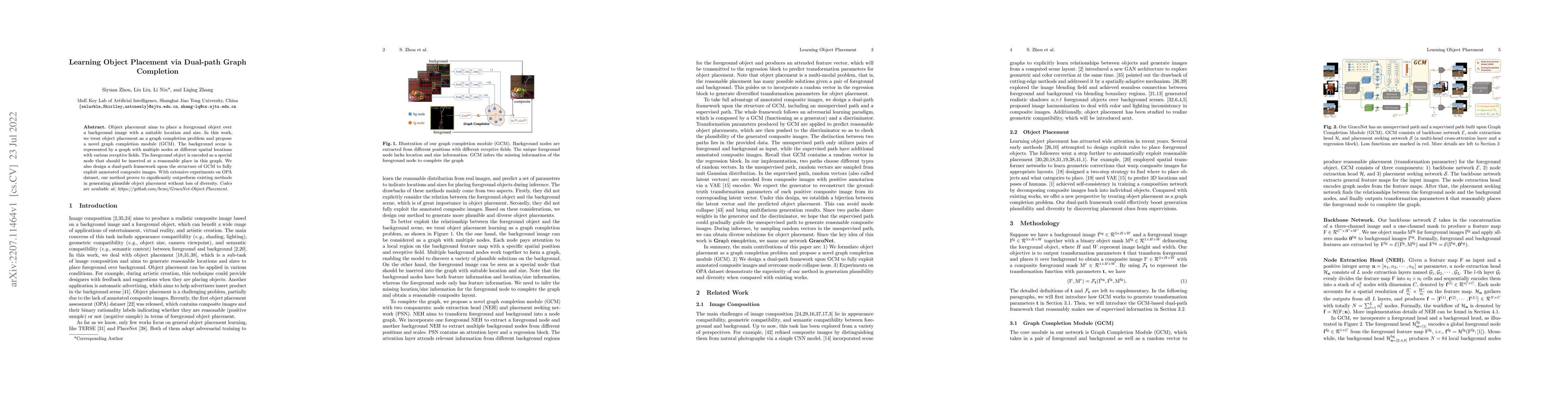 Thumbnail for Learning Object Placement via Dual-path Graph Completion