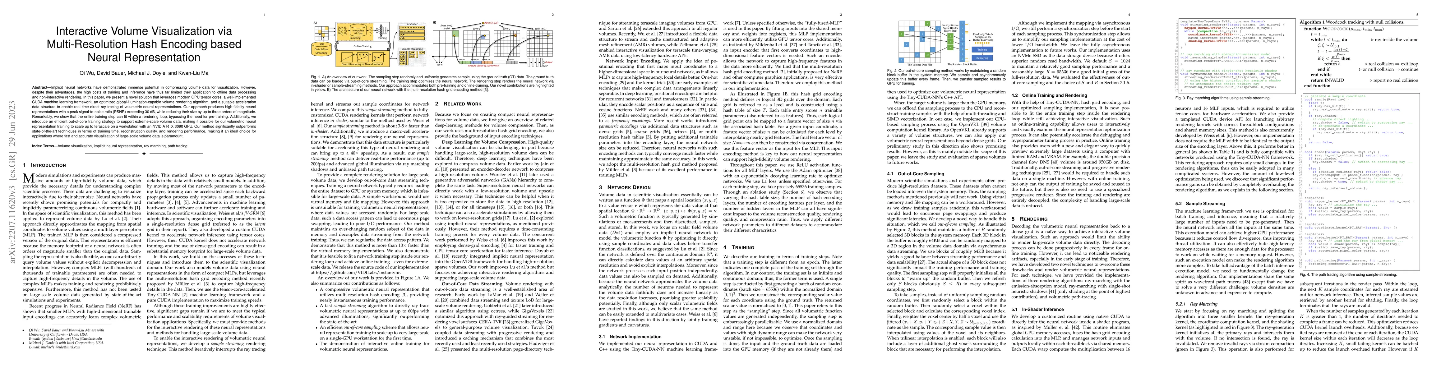 Thumbnail for Interactive Volume Visualization via Multi-Resolution Hash Encoding
  based Neural Representation