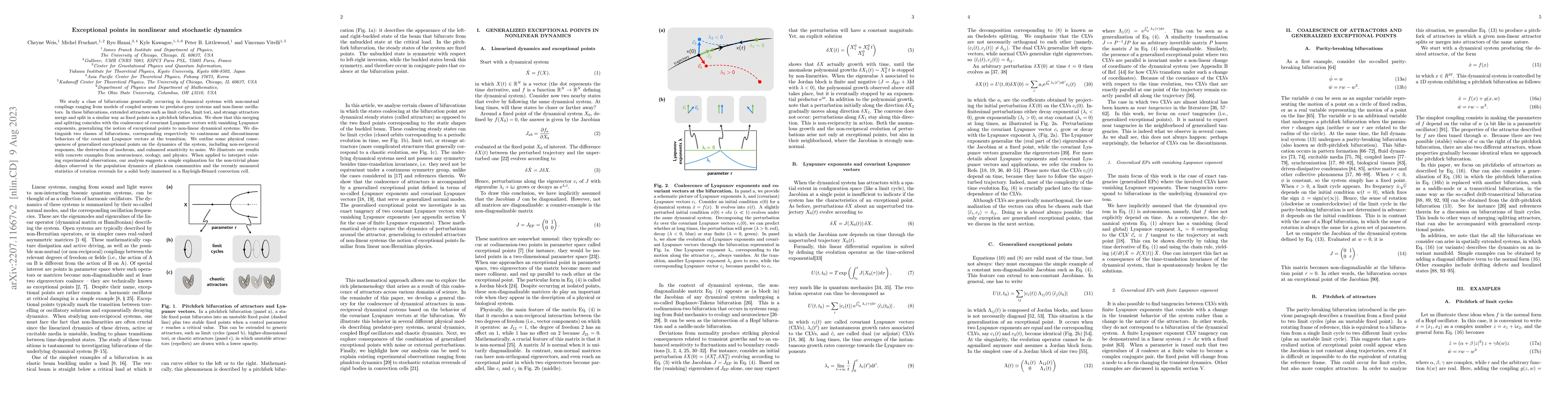 Thumbnail for Exceptional points in nonlinear and stochastic dynamics