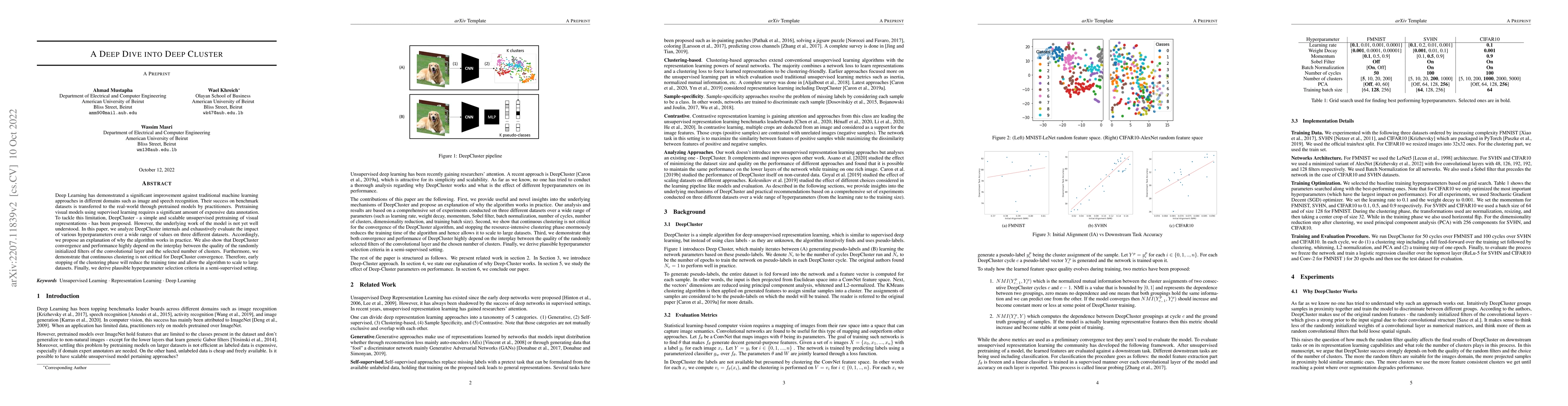 Thumbnail for A Deep Dive into Deep Cluster