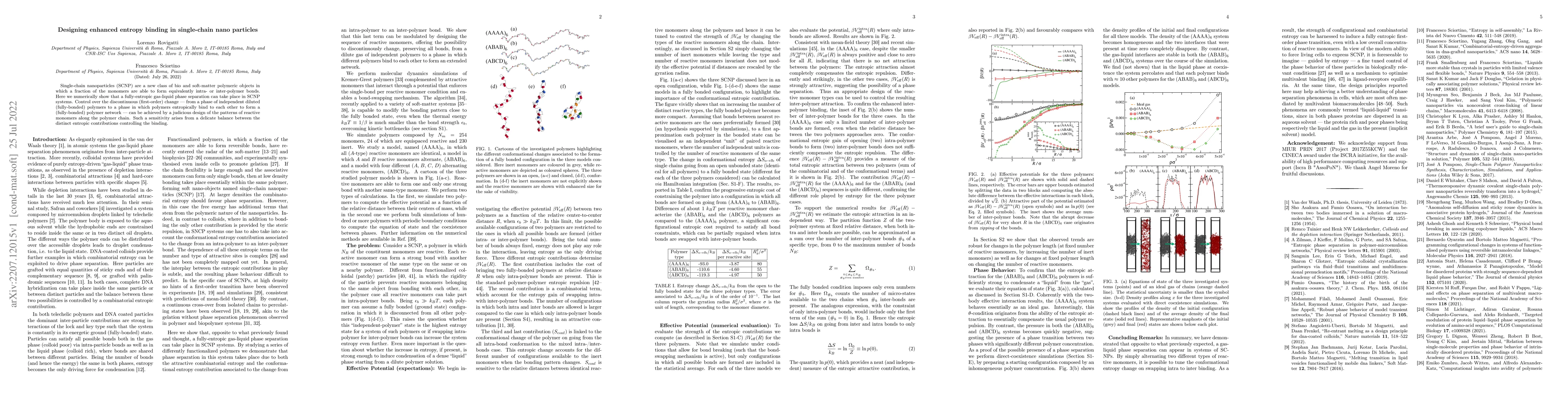 Thumbnail for Designing enhanced entropy binding in single-chain nano particles