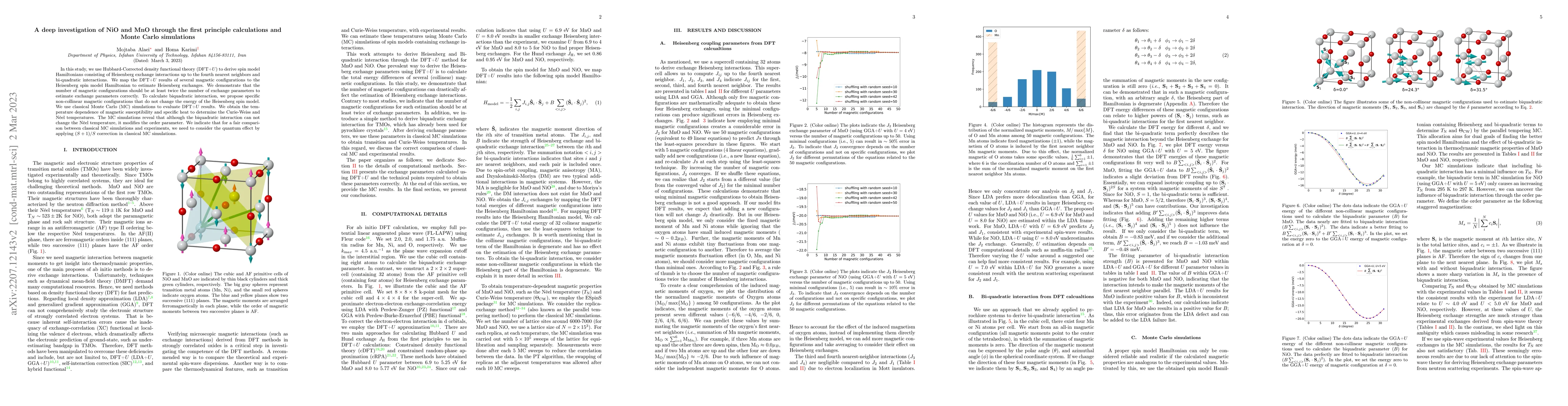 Thumbnail for A deep investigation of NiO and MnO through the first principle
  calculations and Monte Carlo simulations