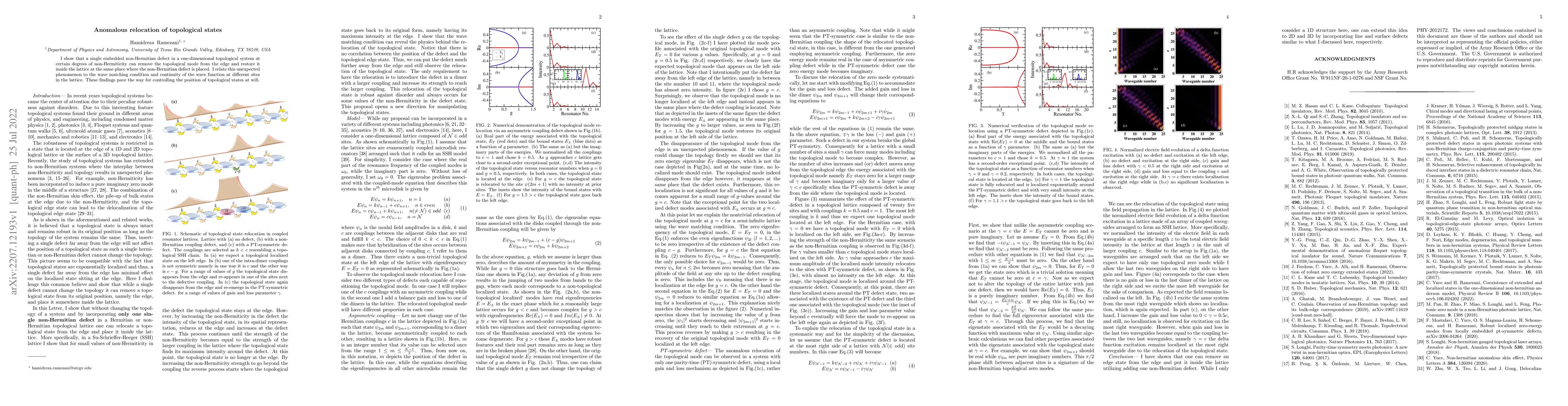 Thumbnail for Anomalous relocation of topological states