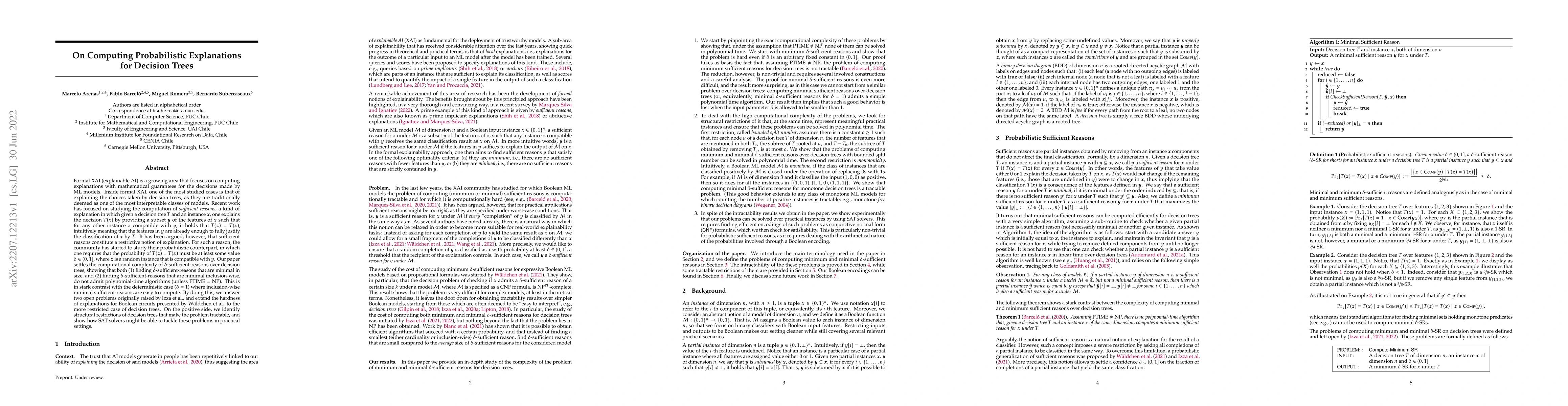 Thumbnail for On Computing Probabilistic Explanations for Decision Trees