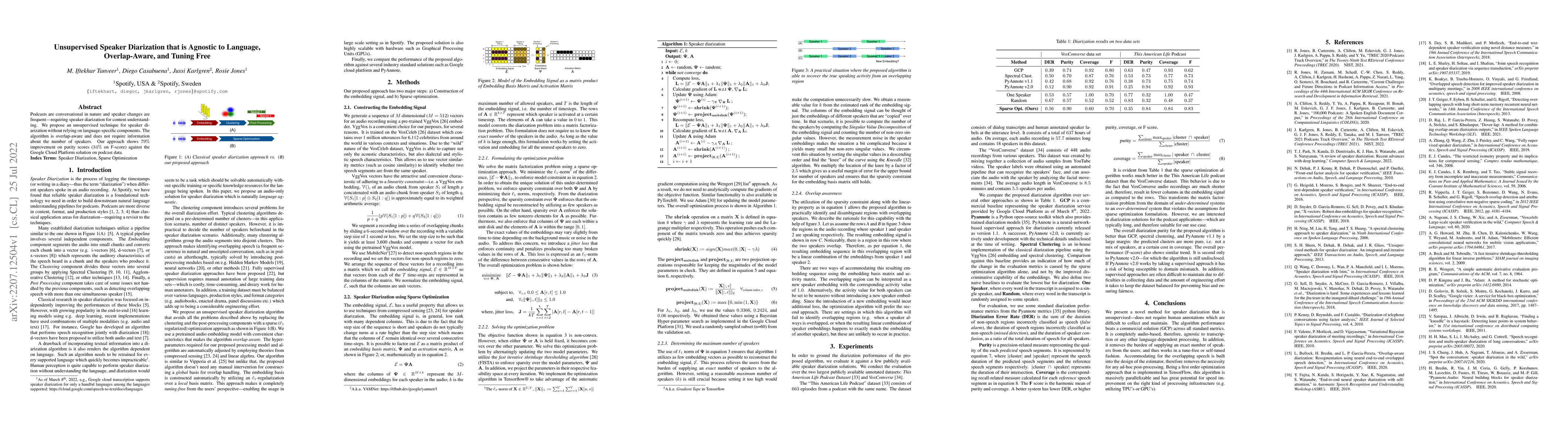 Thumbnail for Unsupervised Speaker Diarization that is Agnostic to Language,
  Overlap-Aware, and Tuning Free