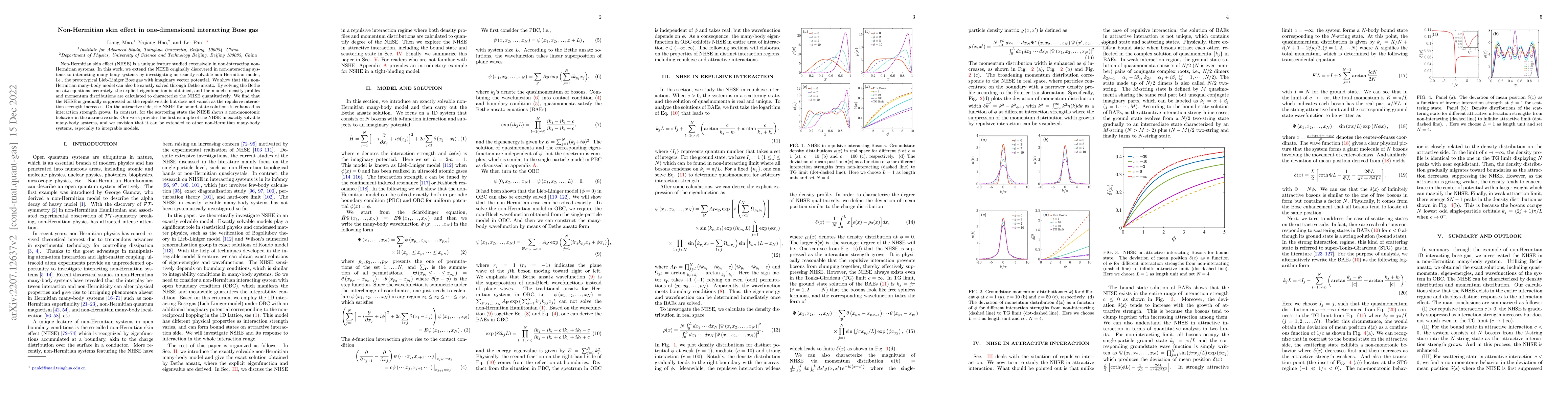 Thumbnail for Non-Hermitian skin effect in one-dimensional interacting Bose gas