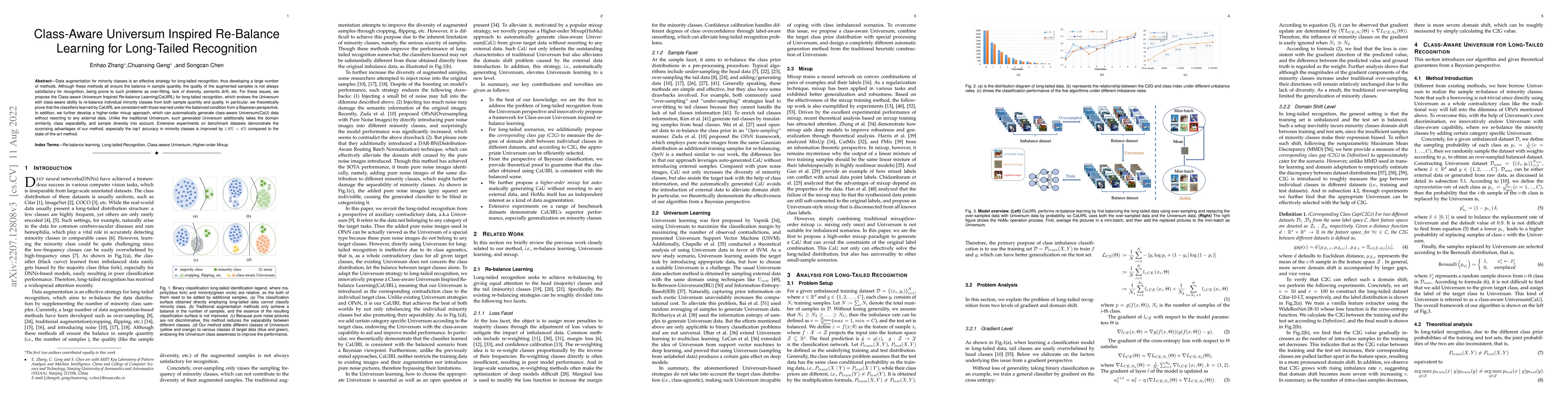 Thumbnail for Class-Aware Universum Inspired Re-Balance Learning for Long-Tailed
  Recognition