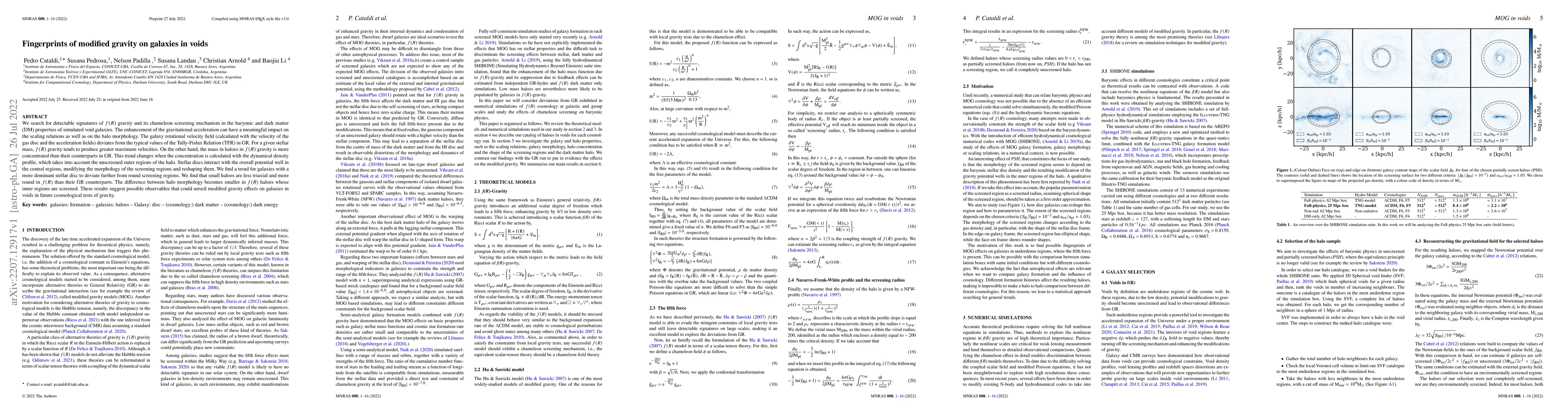 Thumbnail for Fingerprints of modified gravity on galaxies in voids