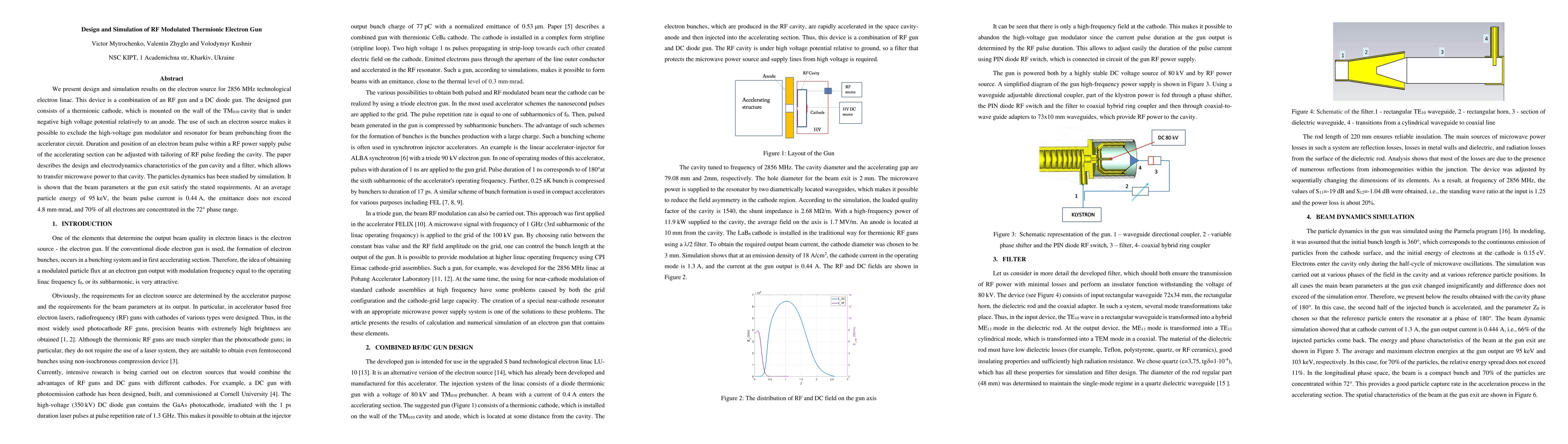 Thumbnail for Design and Simulation of RF Modulated Thermionic Electron Gun