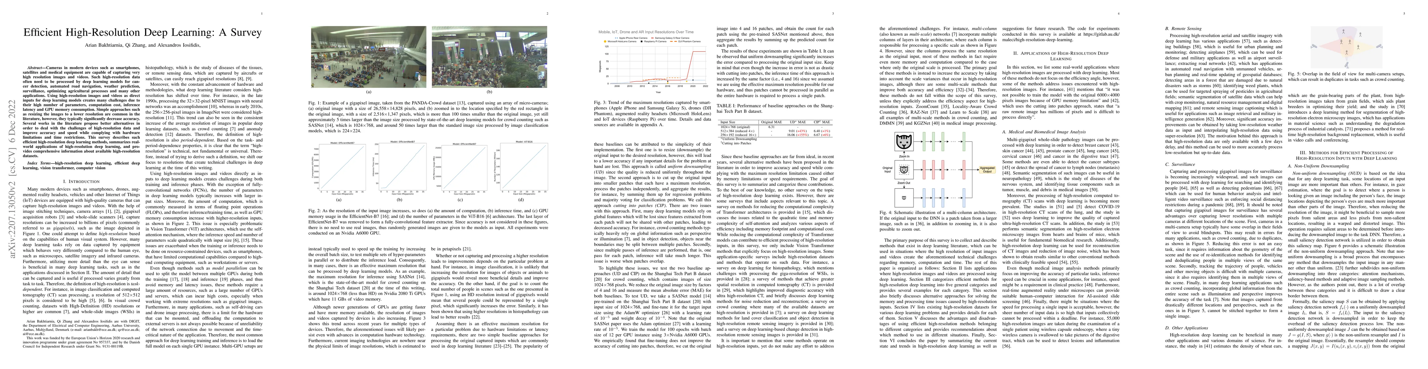 Thumbnail for Efficient High-Resolution Deep Learning: A Survey