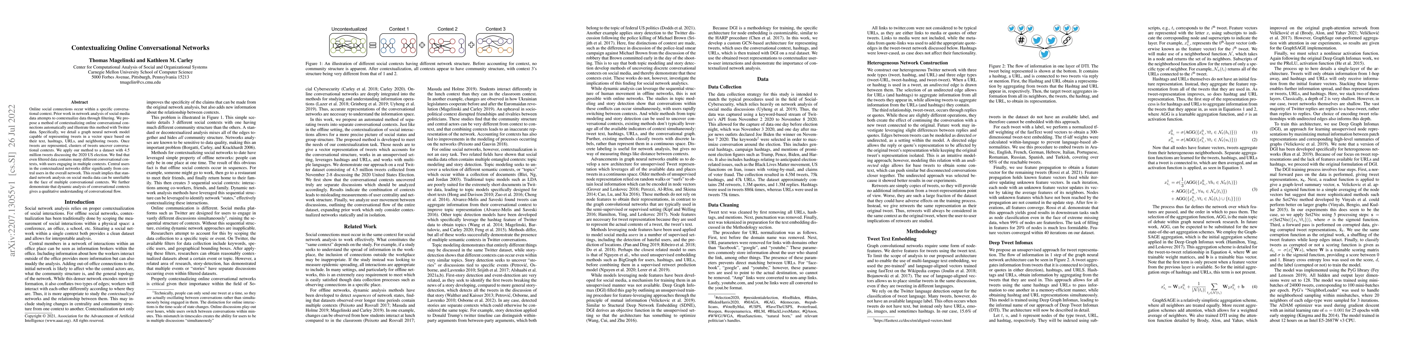 Thumbnail for Contextualizing Online Conversational Networks